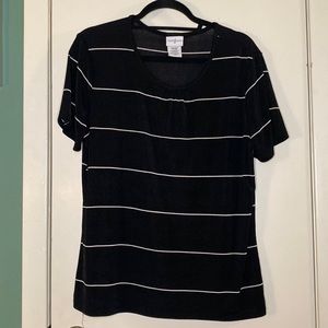 Black & White Striped Shirt